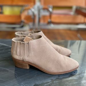 Suede Ankle Booties